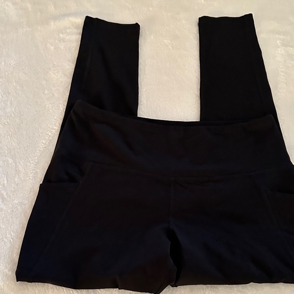 Jockey Midnight Black Activewear Leggings NWT - Picture 5 of 7